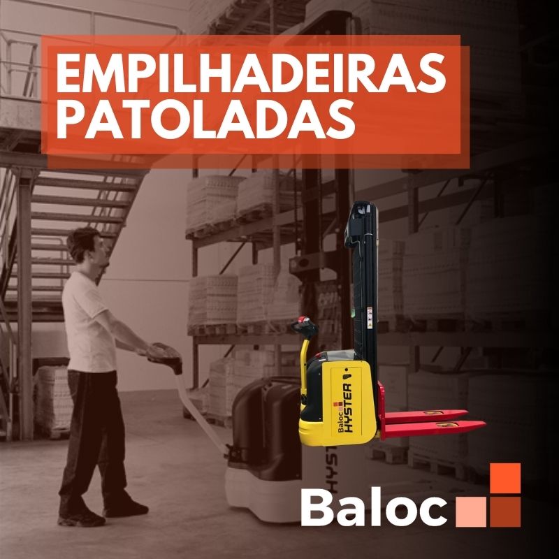 Empilhadeira Patolada