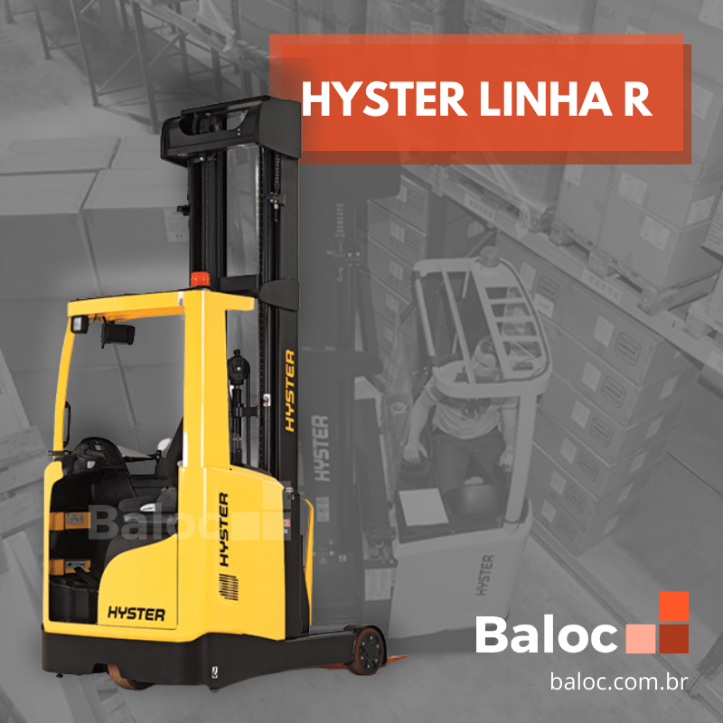 empilhadeira retratil hyster