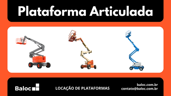 plataforma articulada eletrica